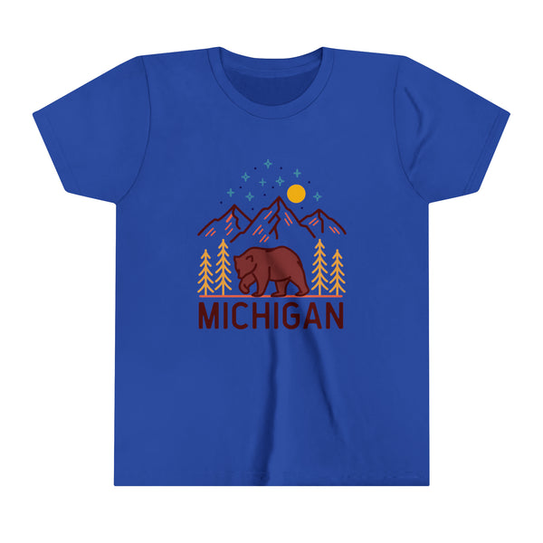 Michigan Youth T-Shirt - Unisex Kids Michigan Shirt