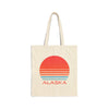 Alaska Cotton Canvas Alaska Tote Bag - Retro 80s