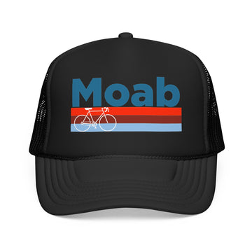 Moab, Utah Trucker Hat - Foam Moab Bike Cap - 0