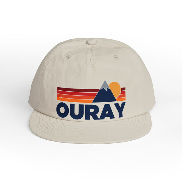 Ouray, Colorado Mountain Surf Cap | Retro Light Weight Cap