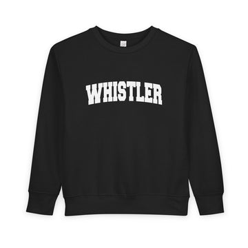 Buy black Whistler, Canada Sweatshirt - Whistler Toddler Crewneck Sweatshirt