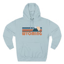 Wyoming Hoodie - Retro Mountain Unisex Sweatshirt-6