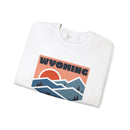 Wyoming Sweatshirt Retro Mountains, Wyoming Unisex Graphic Crewneck-7