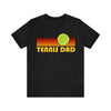 Tennis Dad T-Shirt - Retro Unisex Tennis Dad Shirt