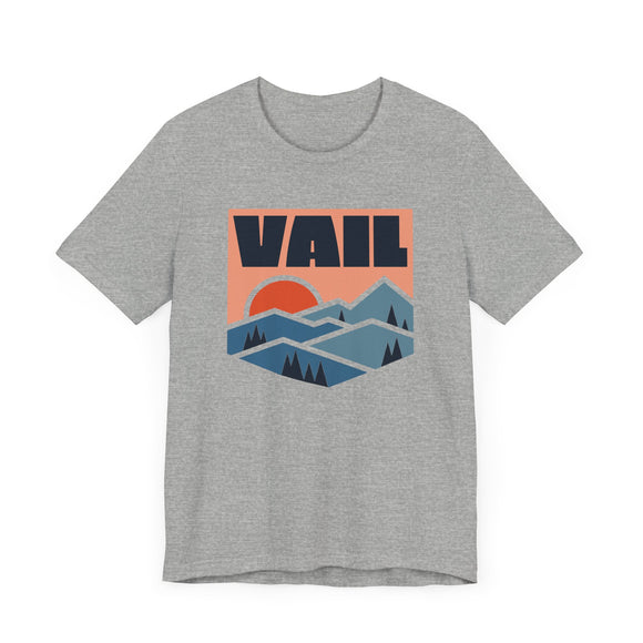 Vail, Colorado T Shirt - Retro Graphic Tee