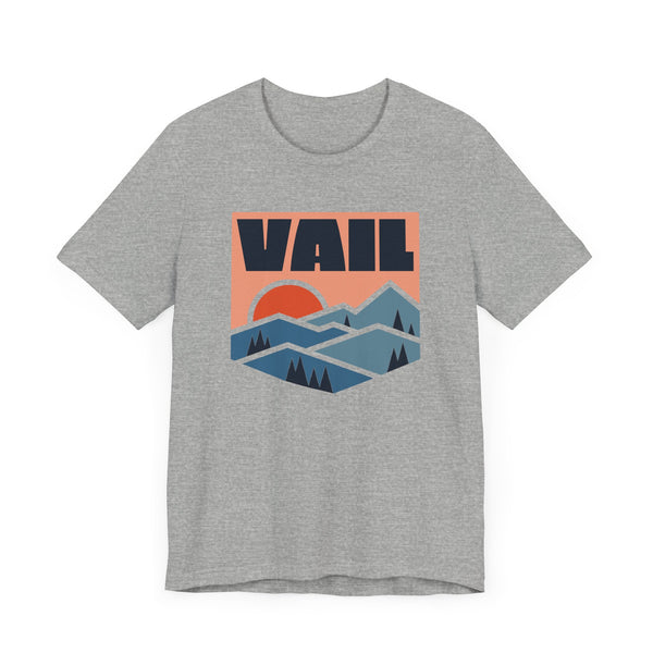 Vail, Colorado T Shirt - Retro Graphic Tee
