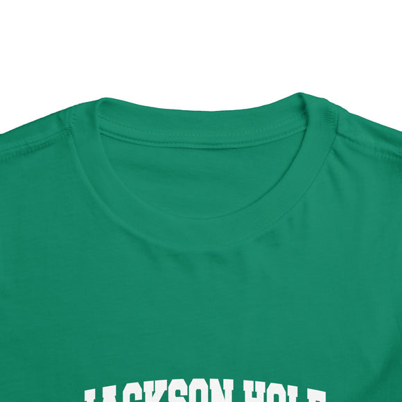 Jackson Hole, Wyoming Toddler Graphic Tee - Kids Jackson Hole Vacation T-Shirt