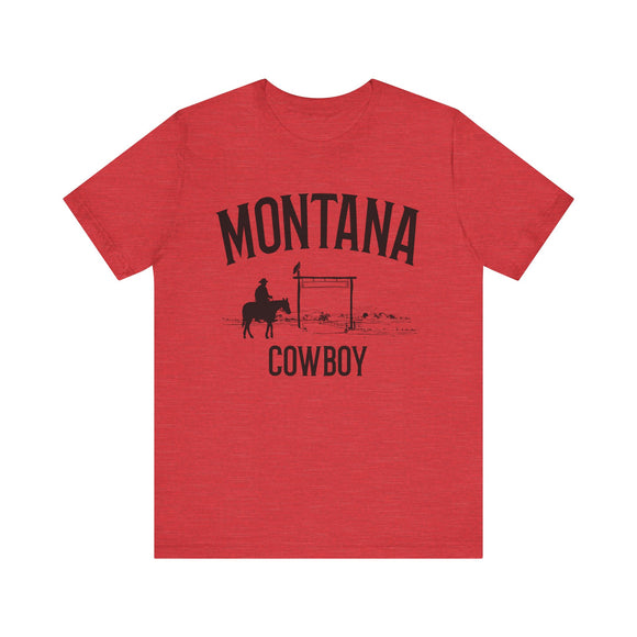 Montana Cowboy T Shirt - Montana Graphic Tee