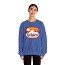 Golden, Colorado Sweatshirt - Unisex Retro Ombre Crewneck Golden Sweatshirt-28