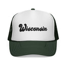 Wisconsin trucker hat | State outline, vintage script-2