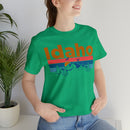 Idaho T-Shirt - Mountain Sunset Unisex Idaho Shirt-27