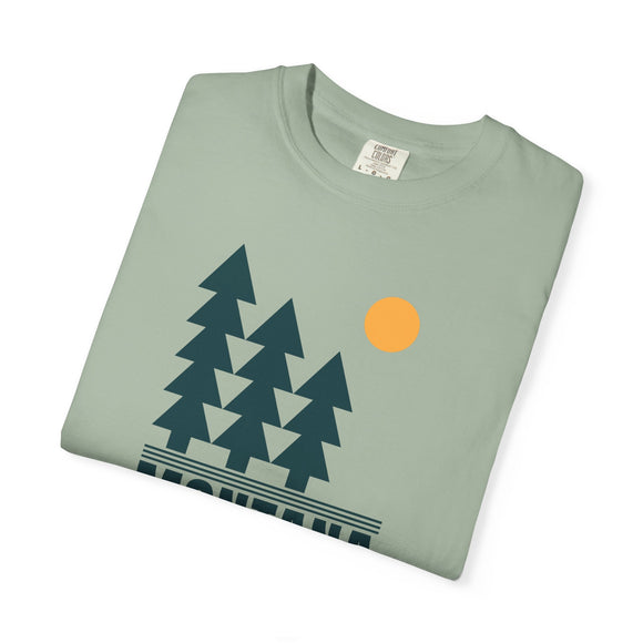 Montana T Shirt, Comfort Colors Cotton 100% Cotton Trees Tee