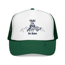 Taos, New Mexico Ski Babe Trucker Hat — Foam Mesh Cap-3