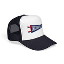 Indianapolis, Indiana Pennant Trucker Hat — Retro Flag Foam Cap-9