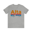 Alta, Utah Shirt - Mountain Sunset Unisex Alta T-Shirt-1