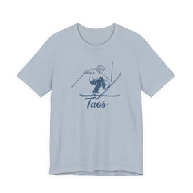 Buy light-blue Taos, New Mexico T Shirt - Vintage Ski Graphic Tee