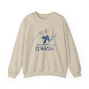Whistler, Canada Sweatshirt - Vintage Skiing Graphic Crewneck-2