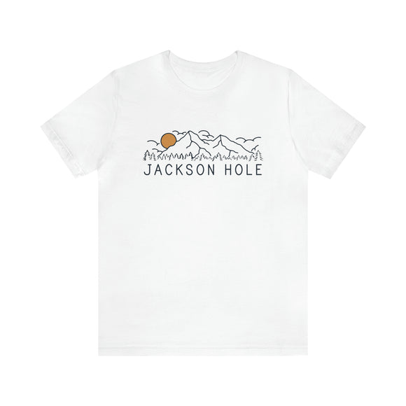 Jackson Hole, Wyoming T-Shirt - Retro Unisex Jackson Hole Shirt