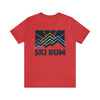 Ski Bum T-Shirt - Retro Unisex Ski Bum Shirt