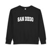 San Diego, California Sweatshirt - San Diego Toddler Crewneck Sweatshirt