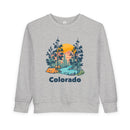 Colorado Toddler Sweatshirt - Colorado Toddler Crewneck Sweatshirt-2