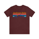 Jackson Hole, Wyoming Shirt - Mountain Sunset Unisex Jackson Hole T-Shirt-102