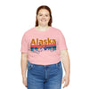 Alaska T-Shirt - Mountain Sunset Unisex Alaska Shirt