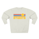 Premium Atlanta, Georgia Retro Sun Graphic Sweatshirt-4