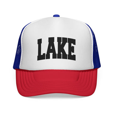 Lake Retro Collegiate Style Trucker Hat