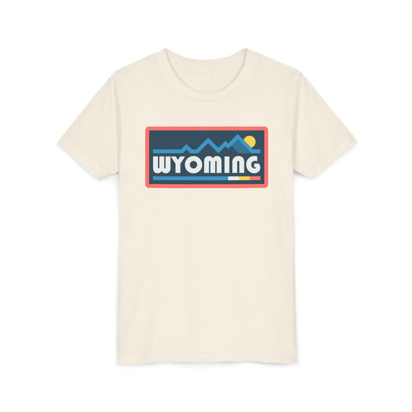 Wyoming Youth Graphic Tee - Kids T Shirt