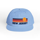 New Jersey retro sunset Surf Cap | vintage striped sun state hat-13