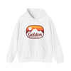 Golden, Colorado Hoodie - Retro Ombre Unisex Golden Hoodie Sweatshirt