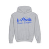 Retro Bend, Oregon Youth Hoodie - Mountain Bend, Oregon Kids Sweatshirt, Cute Bend, Oregon Children's Pullover