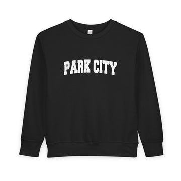 Buy black Park City, Utah Sweatshirt - Park City Toddler Crewneck Sweatshirt