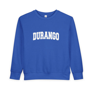 Durango, Colorado Toddler Sweatshirt - Durango Toddler Crewneck Sweatshirt - 0
