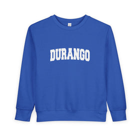 Durango, Colorado Toddler Sweatshirt - Durango Toddler Crewneck Sweatshirt