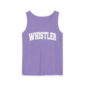 Buy violet Whistler, Canada Tank Top Unisex | Comfort Colors - 100% Cotton