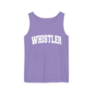 Buy violet Whistler, Canada Tank Top Unisex | Comfort Colors - 100% Cotton