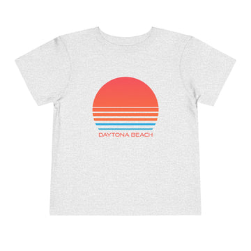 Buy athletic-heather Daytona Beach, Florida Toddler T-Shirt - Retro 80s Toddler Daytona Beach Shirt
