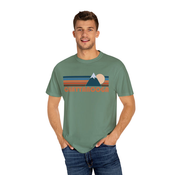 Chattanooga, Tennessee Graphic Tee, Comfort Colors Retro Unisex Chattanooga T shirt, Mountain Adventure Shirt