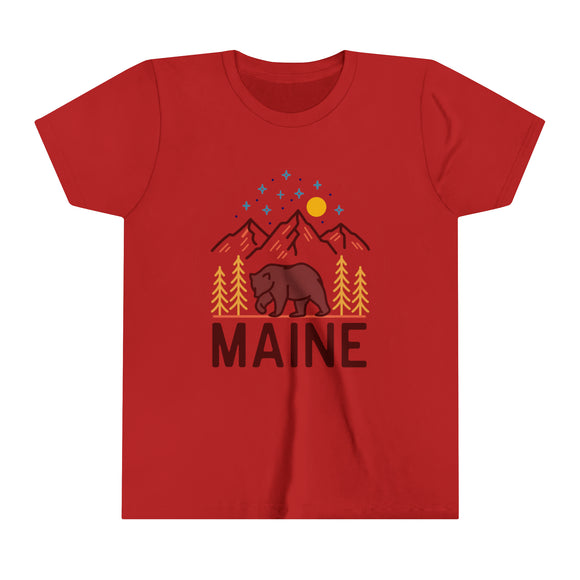 Maine Youth T-Shirt - Unisex Kids Maine Shirt