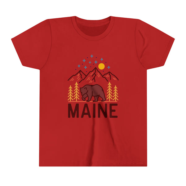 Maine Youth T-Shirt - Unisex Kids Maine Shirt