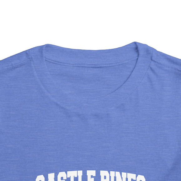 Castle Pine, Colorado Toddler Graphic Tee - Kids Castle Pine Vacation T-Shirt