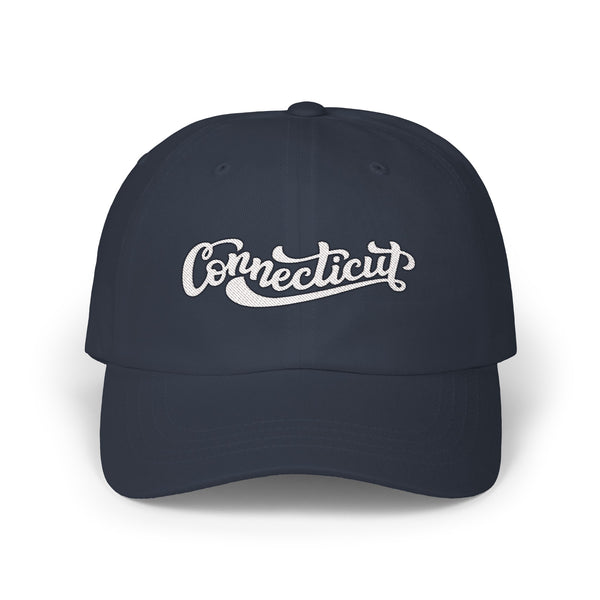 Connecticut Dad Hat - Embroidered Connecticut Classic Dad Cap