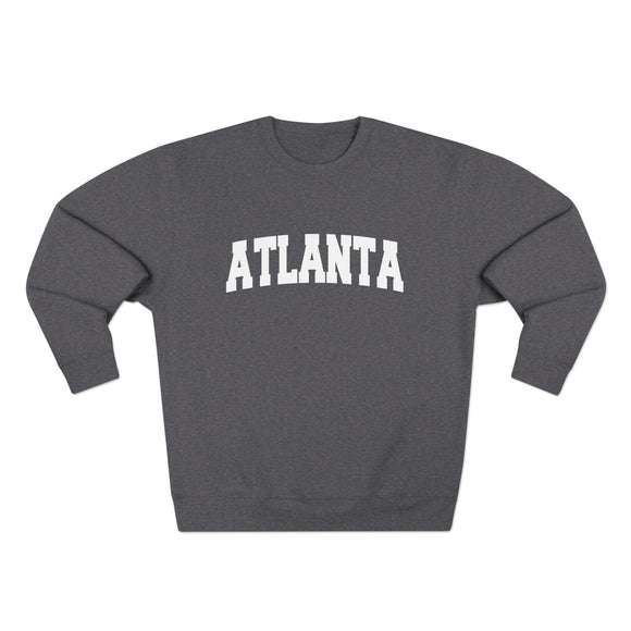 Premium Atlanta Retro Graphic Sweatshirt