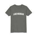 Lake Michigan Youth Graphic Tee - Kids T Shirt-7