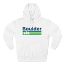 Premium Boulder, Colorado Hoodie - Retro Unisex Boulder Sweatshirt-5