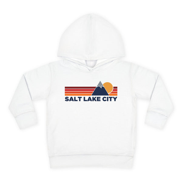 Salt Lake City, Utah Toddler Hoodie - Unisex Mountain Salt Lake City Pullover Sweatshirt, Kids Hooded Jumper, Utah Souvenir