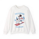 Telluride, Colorado Sweatshirt - Ski Snowman Graphic Crewneck-1