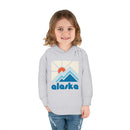 Alaska Toddler Hoodie - Minimal Style Unisex Alaska Toddler Sweatshirt-14